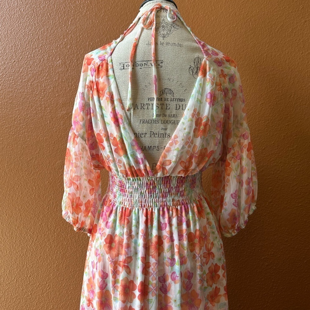 Misa “Pippa” Floral Tiered Maxi Dress Size Medium Excellent Condition! - Picture 10 of 10